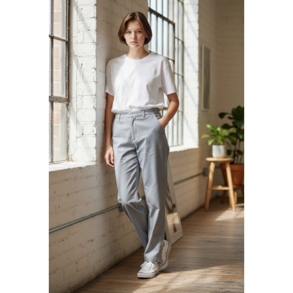 Women's Investments II Dress pants size 22W Light Brosn Not Grey